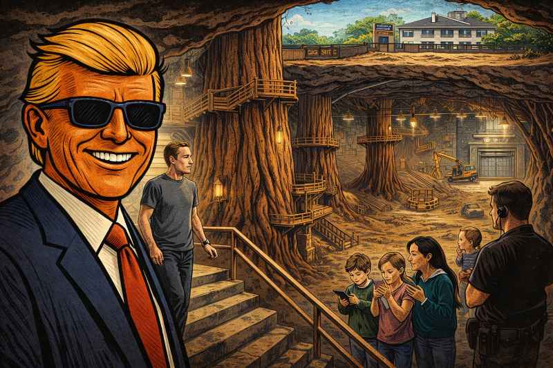 Der größte Bunker aller Zeiten – oder: Wenn das Internet sich selbst überlebt