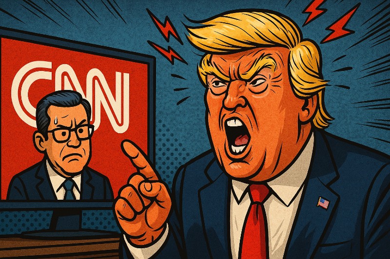 CNN ist jetzt offiziell die neue Achse des Bösen (neben Brokkoli und Fahrradmützen)