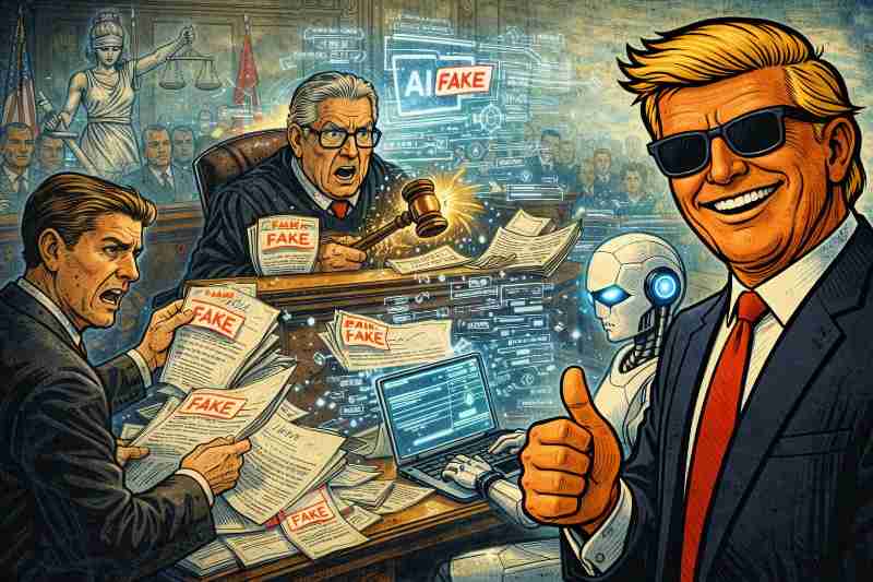 Richter trifft Fantasie – Wenn KI plötzlich eigene Urteile erfindet