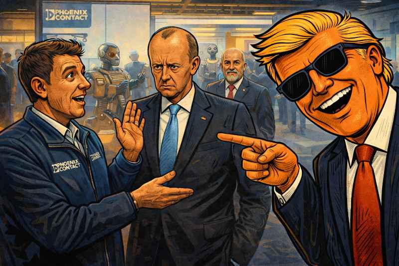 „Herr Merkel!“ – Wie ein Gruß auf der Hannover Messe zur größten politischen Zeitreise wurde