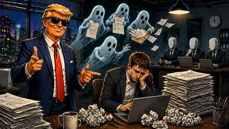 Job gesucht, Antwort verloren