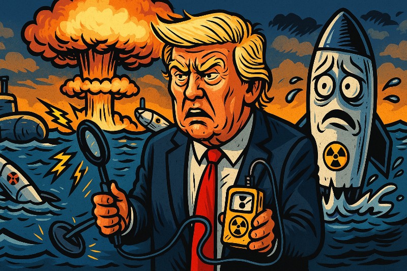 Operation Gone BOOM – Ronald Tramp sucht Trumps verlorene Atombomben