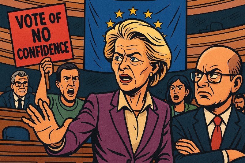 Misstrauensvotum? Von der Leyen, das Misstrauen hast du längst geliefert!