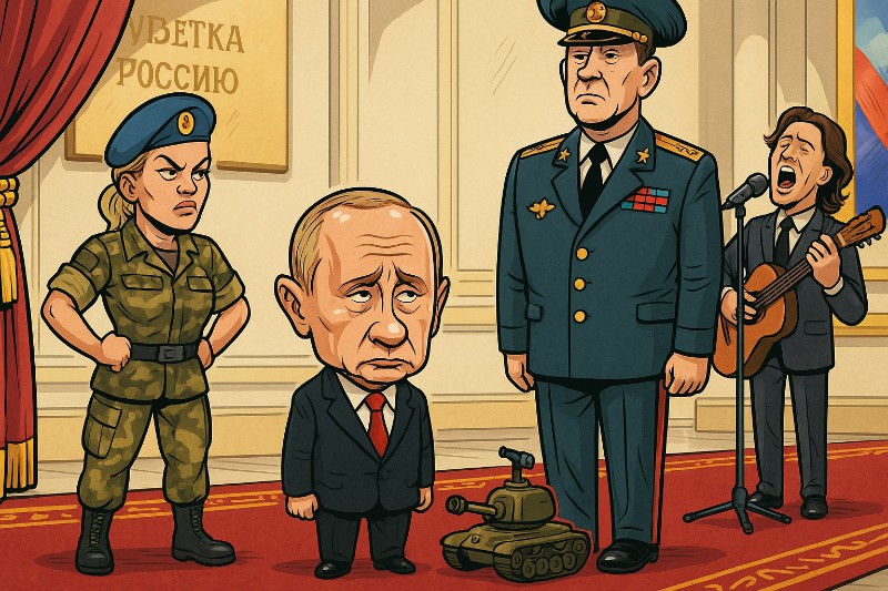 Mini-Putin, Maxi-Ego: Der Kreml schrumpft sich groß