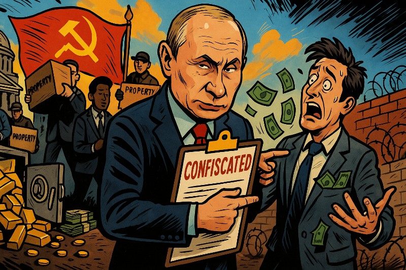 Putinomics – Wenn dir nichts mehr gehört, außer dem Zettel mit deiner Verhaftungsnummer