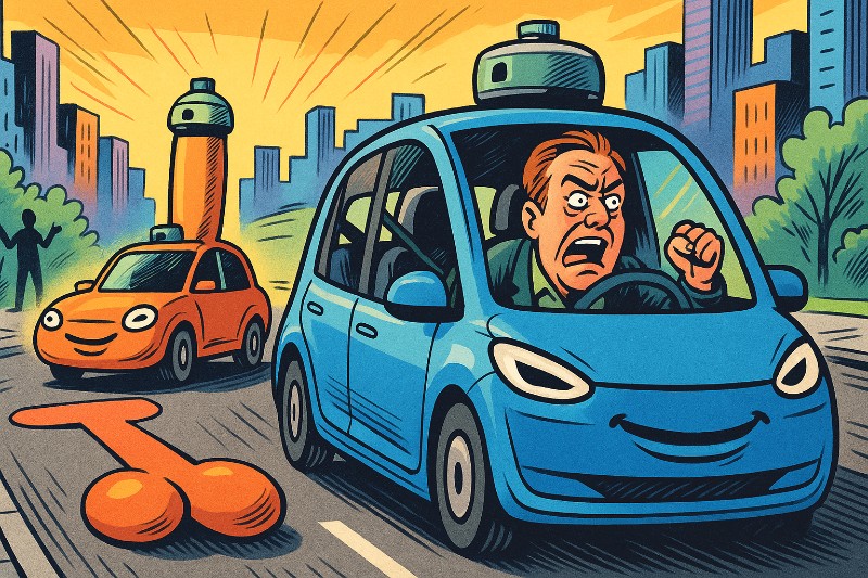Künstliche Intelligenz, echter Wahnsinn – Wie Uber dem Taxifahrer ins digitale Knie tritt