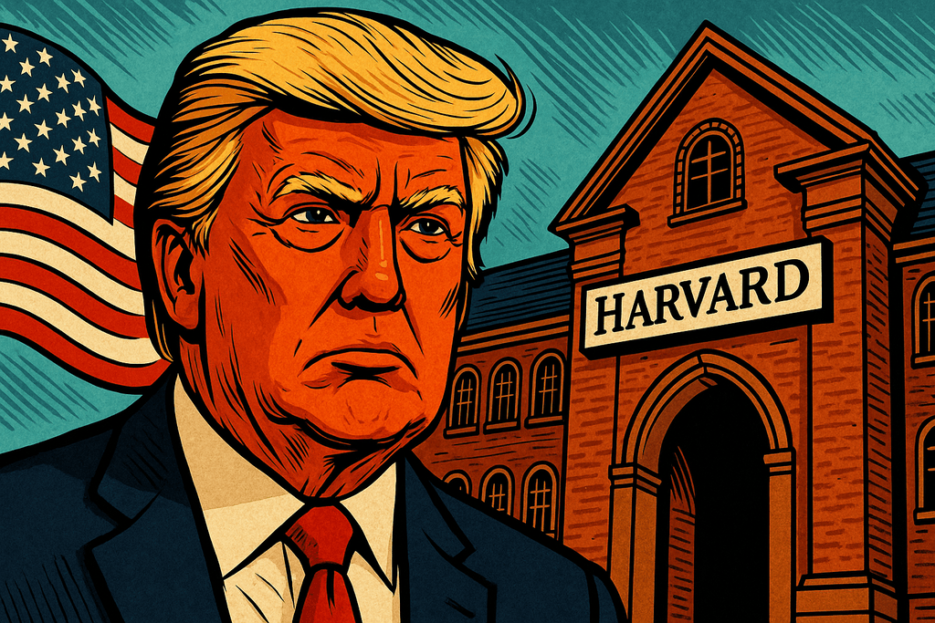 Harvard gegen Trump – Wenn Akademiker rebellieren, Spender Schlange stehen und Markus Söder plötzlich Campusleiter werden will