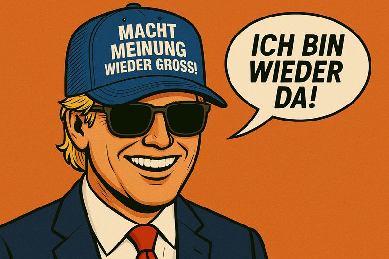 ICH BIN WIEDER DA!