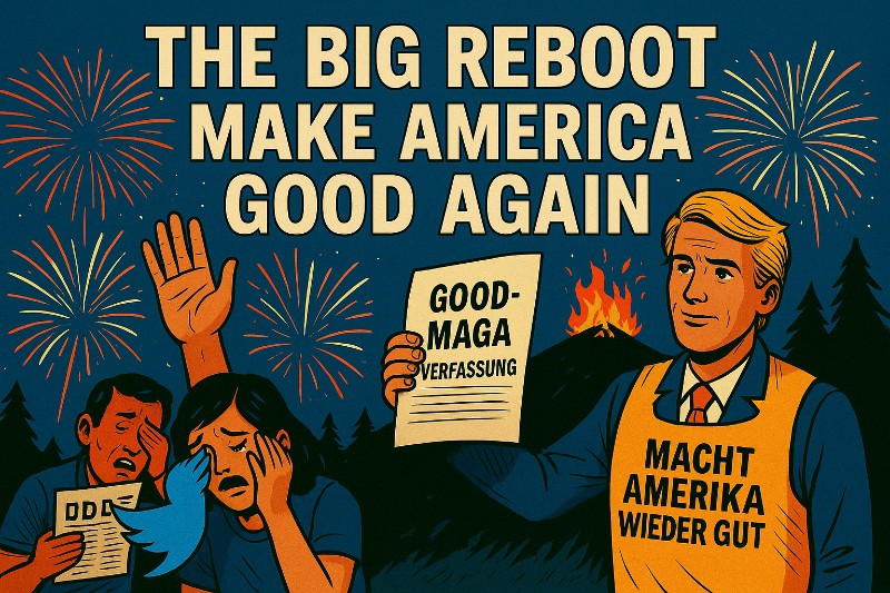 THE MAGA FILES – THE BIG REBOOT – Make America Good Again oder wie man einen kaputten Staat neu startet (10)