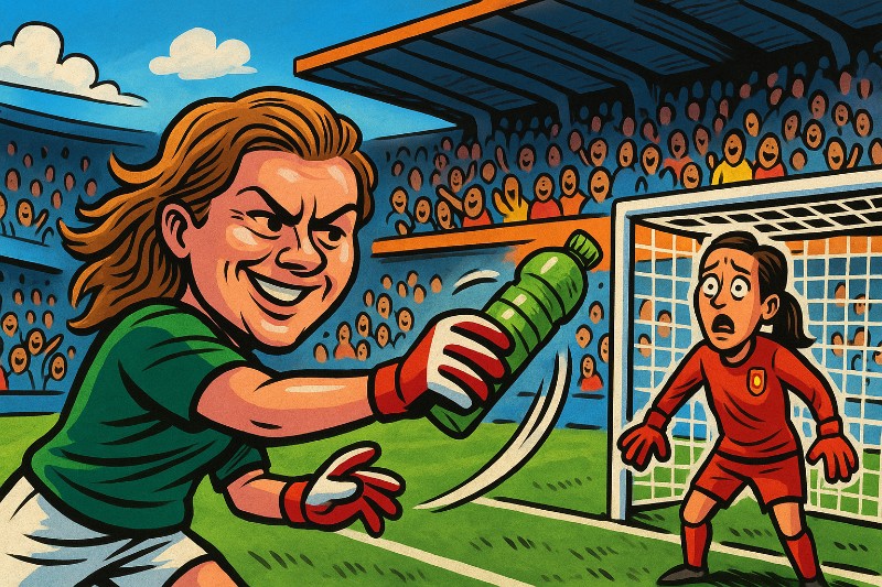 Flaschenwurf der Champions – Wie England den Elfmeterkrieg mit Dursttaktik gewann