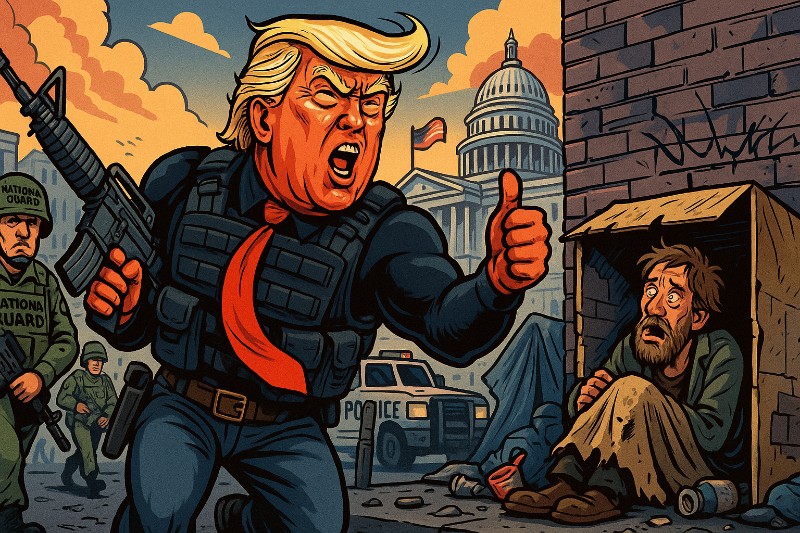Operation Weg mit dem Dreck – Trumps glorreiche Schlacht um Washington