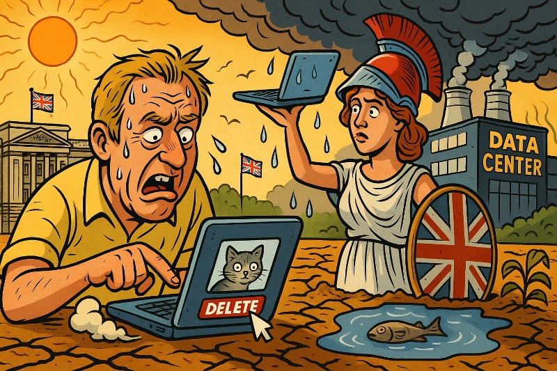 England spart Wasser – indem es Ihre Katzenfotos löscht