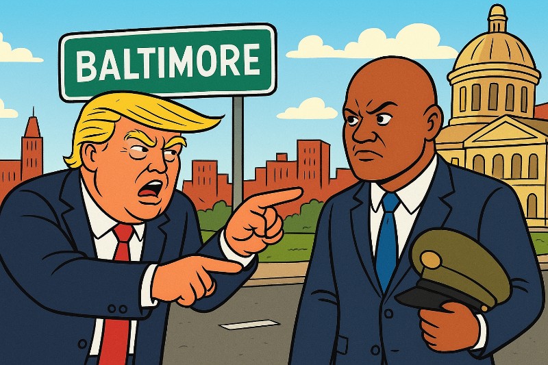 Truppen, Tweets und Trampelpfade – Donald gegen den Gouverneur von Maryland