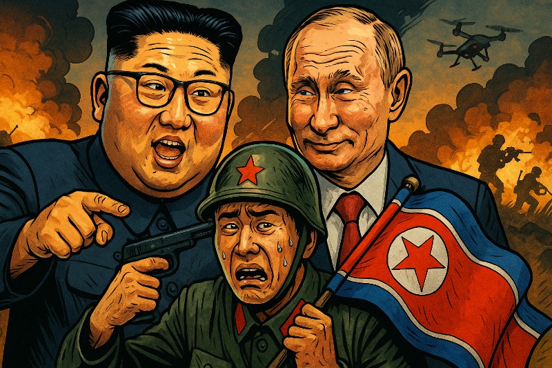 Kim schickt seine Soldaten ins All-inclusive-Kriegspaket – Überraschung, es ist die Ukraine!