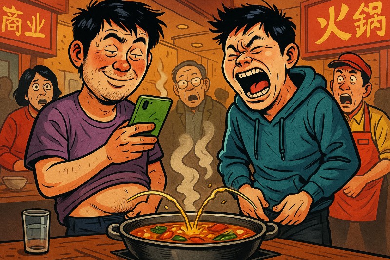 Wenn aus Hotpot plötzlich Notpot wird – Shanghai und die teuerste Pinkelpause der Welt