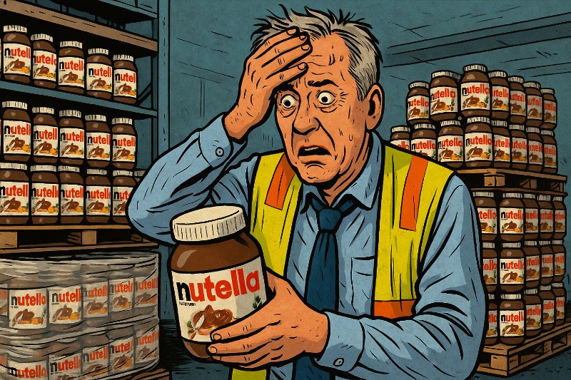 Die süßeste Krise aller Zeiten – Schweden kämpft mit 2260 Gläsern Nutella