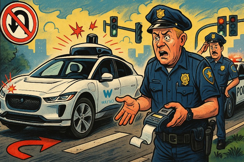 Kein Fahrer, keine Hände, kein Hirn – willkommen in der Zukunft!
