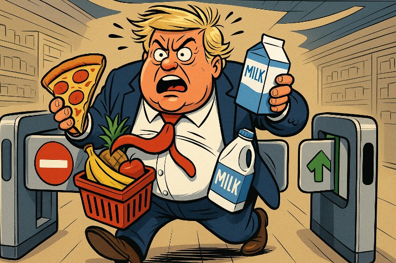 DIE MILCH-VERSCHWÖRUNG – SUPERMÄRKTE GEGEN FREIHEIT, VERSTAND UND SPONTANKÄUFE
