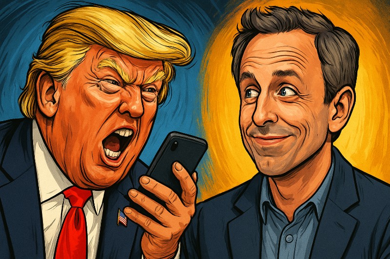 Late Night mit Wahnsinn – Trump gegen die Humor-Industrie