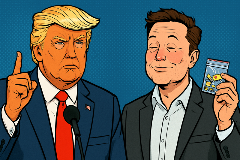 Elon Musk und der Drogenkasten der Wahrheit