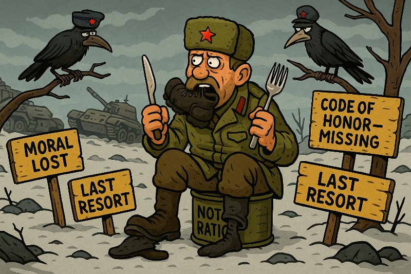 Putin’s neue Armeediät – „Operation Steak-Freund“