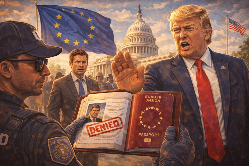 Amerika sanktioniert Europa, ohne zu sagen wen, warum genau – aber mit ganz viel Empörung