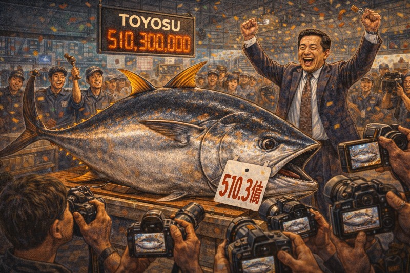 Der Millionenthunfisch von Tokio