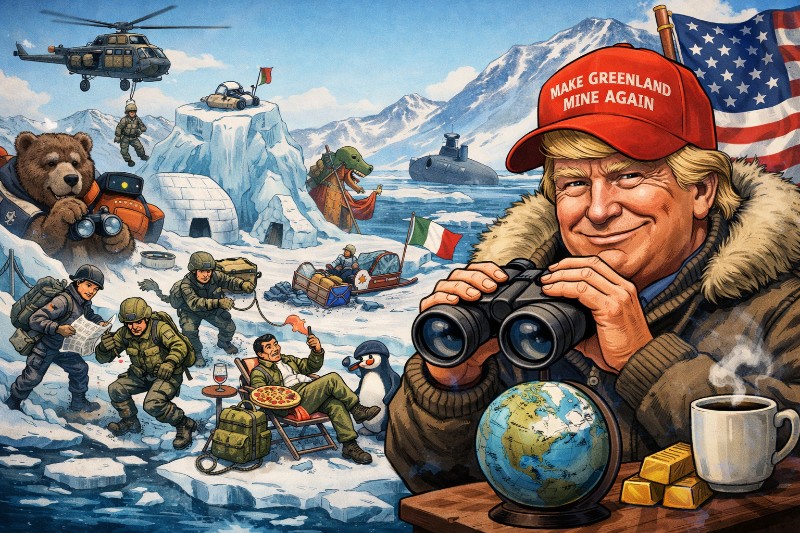 15 Soldaten und ein Eiswürfel