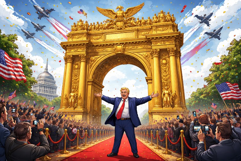 Der Bogen, der die Welt umarmt