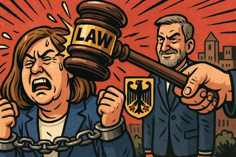 Faeser vs. Compact – Der Kampf der Titaninnen endet in der Satiregalaxie
