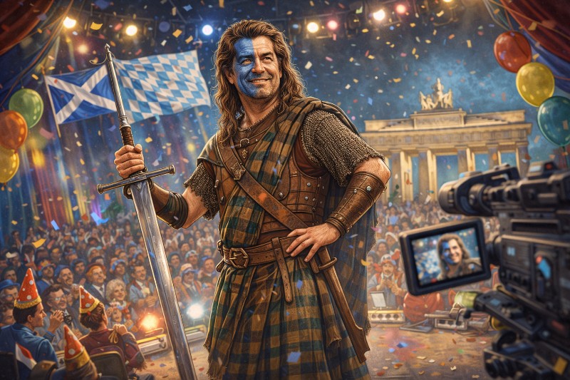 Der Freiheitskampf im Bierzelt – wenn Rebellion geschniegelt aus der Maske kommt