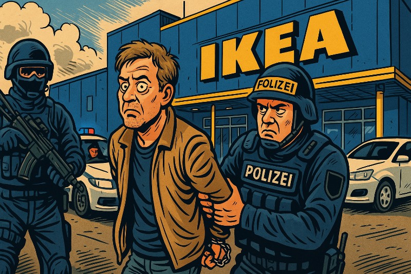 RONALD TRAMP BERICHTET – Direkt aus Hamburg-Moorfleet: IKEA, Köttbullar und der Rache-Express!