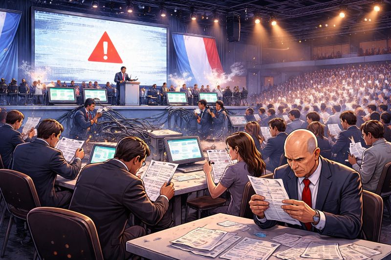 WLAN weg, Zettel her