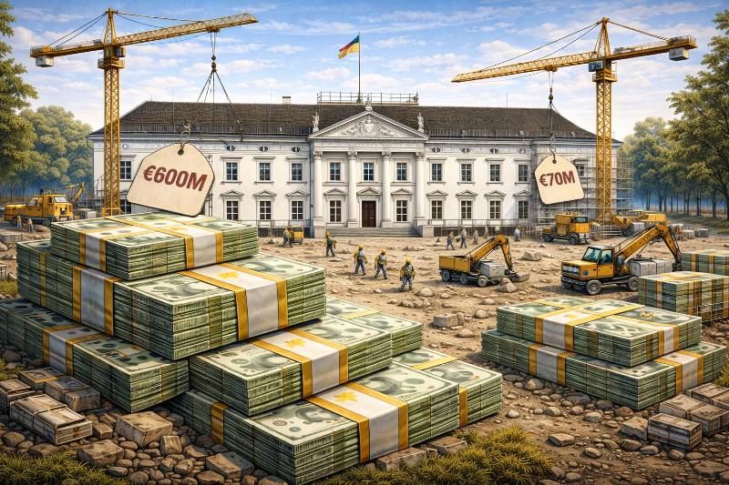 Das teuerste Frischtapezieren aller Zeiten