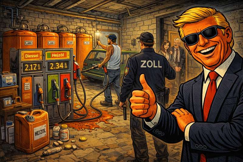 Die geheime Wohnzimmer-Tankstelle