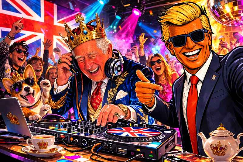 Wenn Könige plötzlich DJ werden