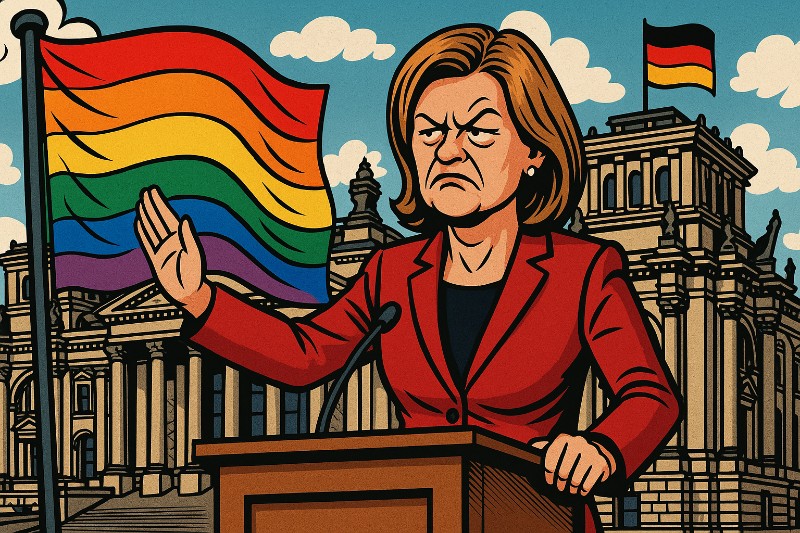 Regenbogen-Reichstag? Nicht mit Julia Klöckner!