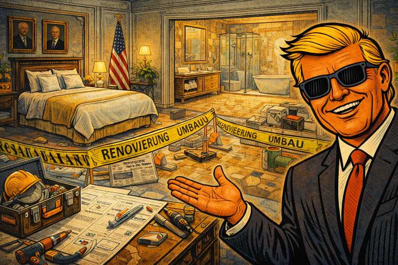 Vom Vertrag zur Dusche – Wenn aus Geschichte plötzlich ein Gästezimmer wird