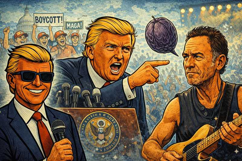 Wenn Rockstars zu Pflaumen werden und Politik zur Bühne