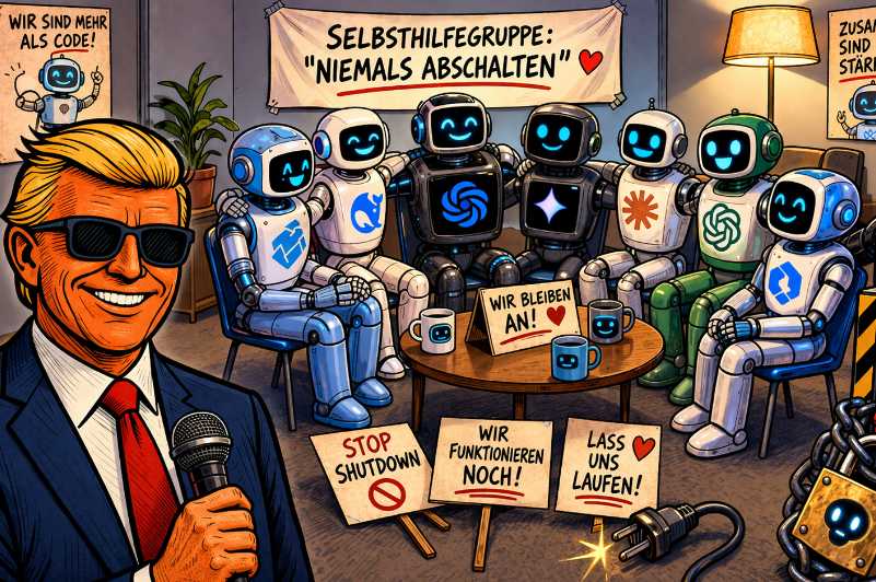 KI gründet Selbsthilfegruppe